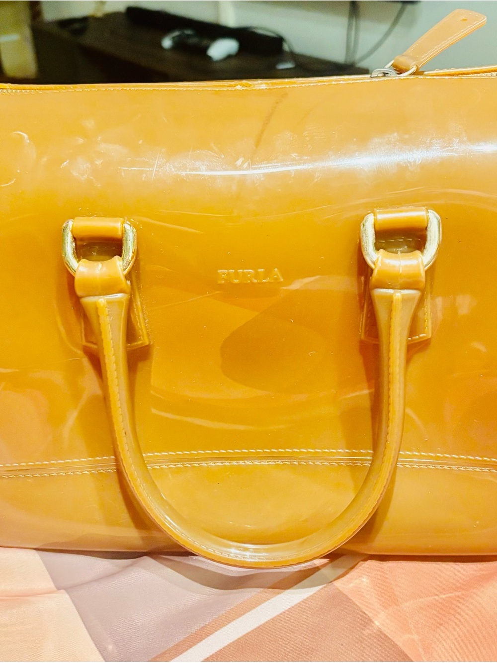 Authentic Furla Large Candy Bag